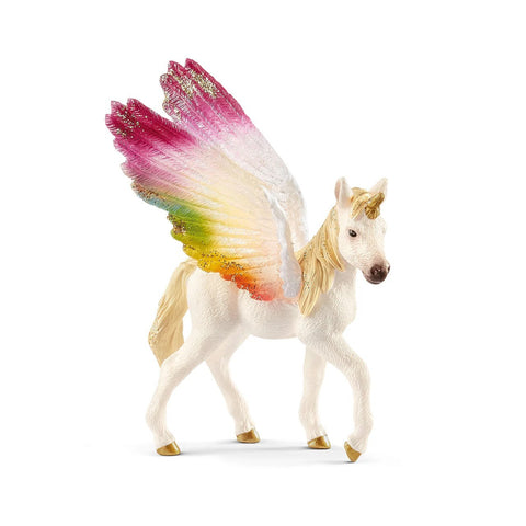 Schleich Winged Rainbow Unicorn Foal (70577)