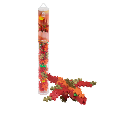 Plus Plus Mini Maker Tube Dragon