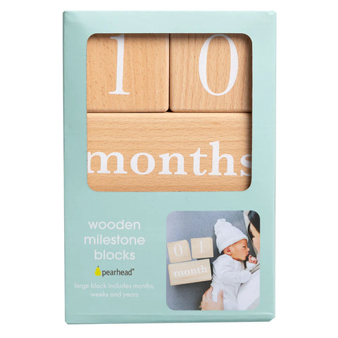 Pearhead Wooden Milestone Blocks