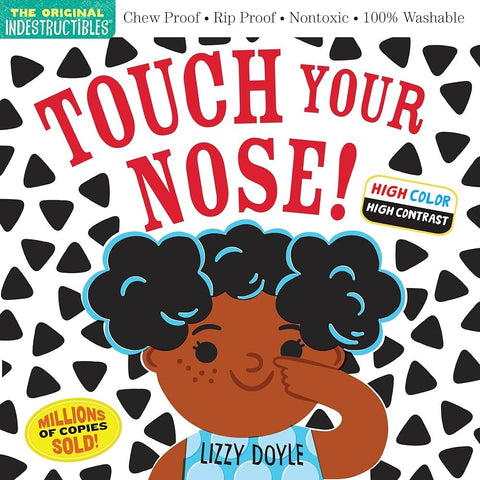 Indestructibles Book Touch Your Nose Contrast