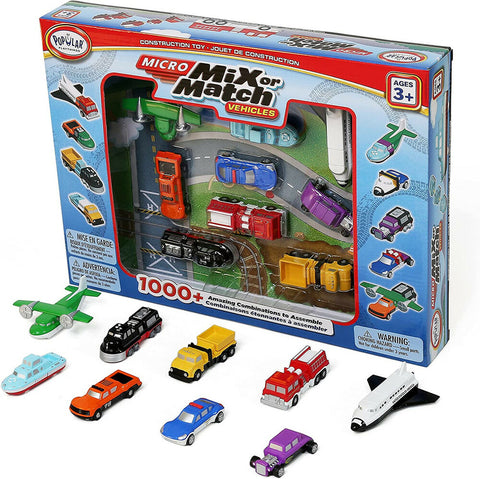 Popular Playthings Micro Mix or Match Vehicles