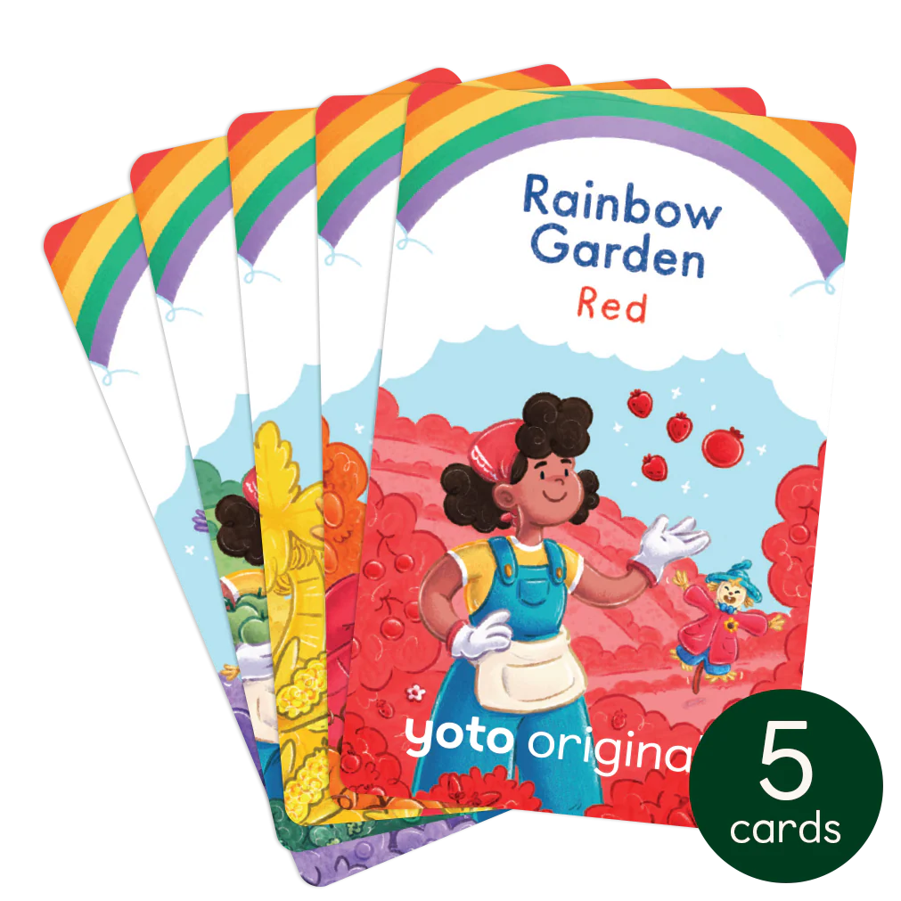 Yoto Audio Cards Rainbow Garden Pack