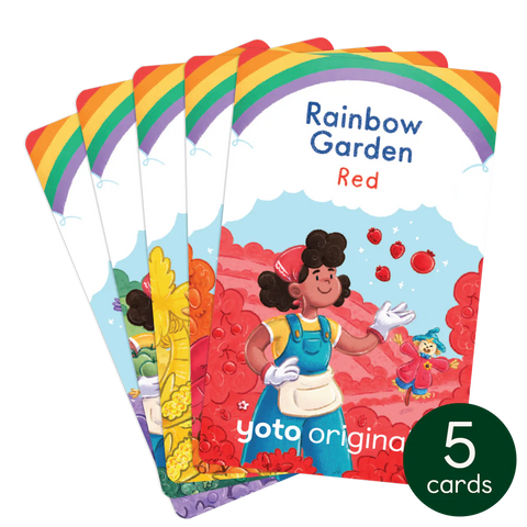 Yoto Audio Cards Rainbow Garden Pack