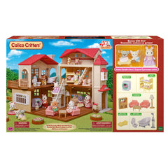Calico Critter Red Roof Country Home Gift Set 40th Anniversary