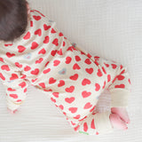 Parade Long Sleeved Romper Hearts