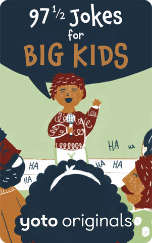 Yoto Audio Card 97.5 Jokes for Big Kids