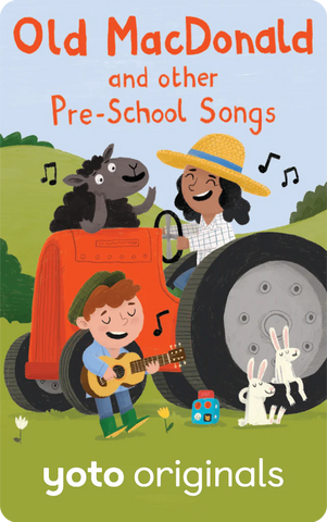Yoto Audio Card Old MacDonald and Other Pre-school Songs