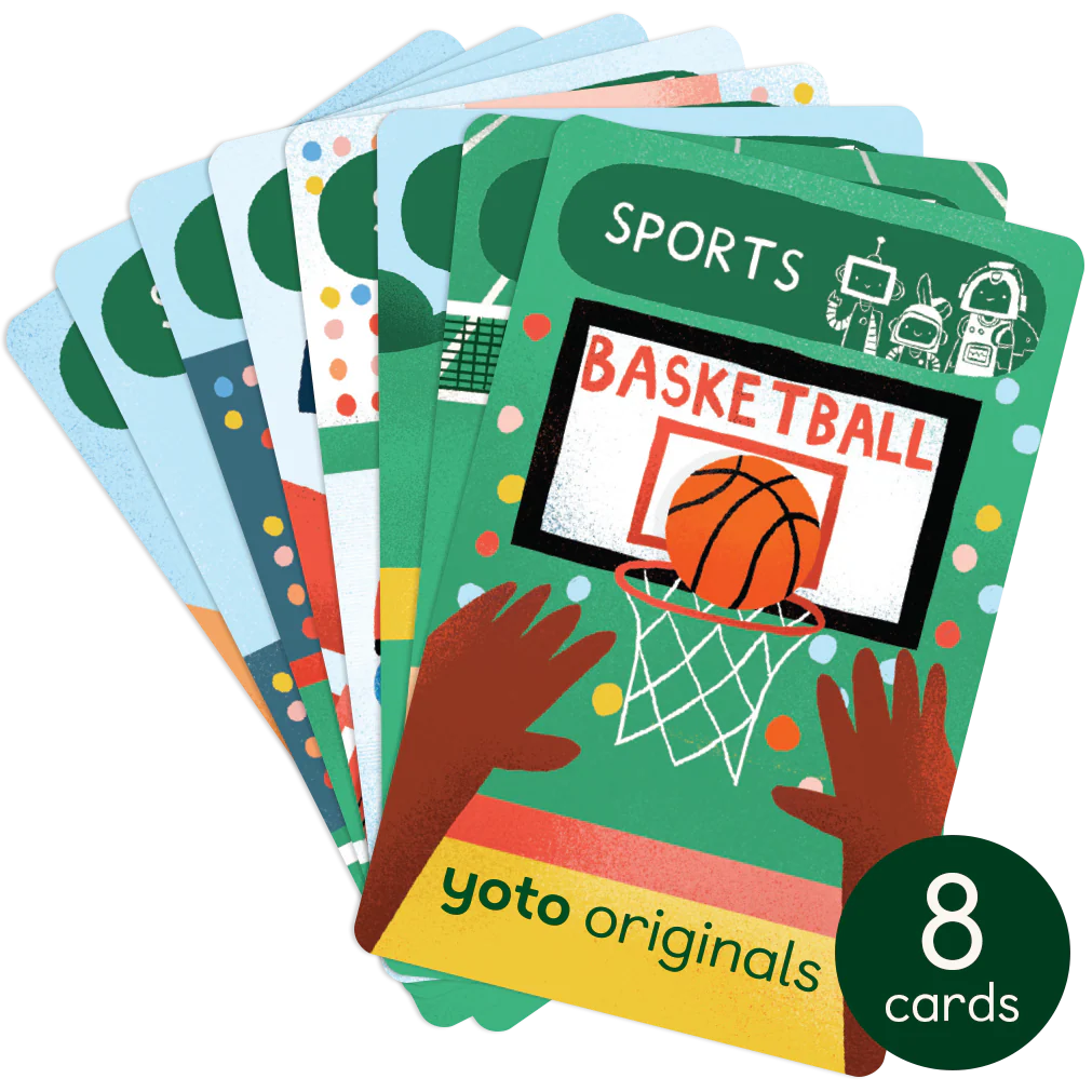Yoto Audio Cards Brain Bots Sports