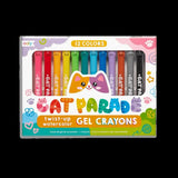 Ooly Cat Parade Twist Up Gel Crayons