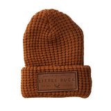 Little Buck Waffle Cabin Beanie Size Extra Small to Large