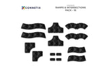 Connetix Roads Ramps and Intersections 16 Pieces