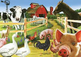 Cobble Hill Tray Puzzle Farmyard Welcome