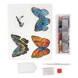Craft Buddy Crystal Art 3D Butterflies