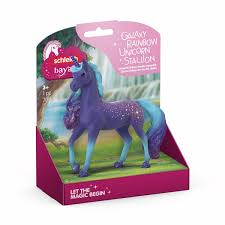 Schleich Galaxy Rainbow Unicorn Stallion (70841)