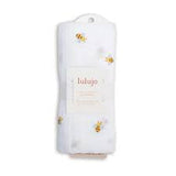 Lulujo Swaddle Blanket Bees