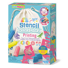 Kidzmaker Stencil Backpack Printing