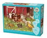 Cobble Hill Family Puzzle Barnyard Babies