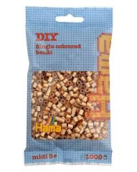 Hama 1K Midi Beads in Bag Gold