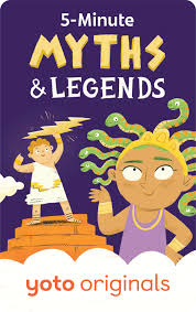 Yoto Audio Card 5 Minute Myths and Legends