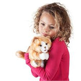 Folkmanins Hand Puppet Orange Tabby Kitten