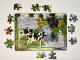 Cobble Hill Tray Puzzle Cow Stream