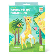 Tiger Tribe Sticker by Number Animals