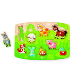 Hape Farmyard Peg Puzzle