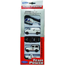 Welly City Team 5 Piece Set Police