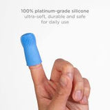 Ubbi Silicone Finger Toothbrush and Case