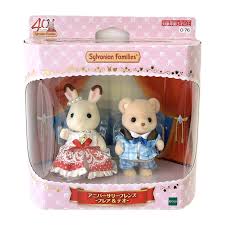 Calico Critters Anniversary Friends Set Freya and Theo