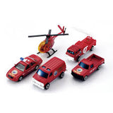 Welly City Team 5 Piece Set Fire