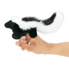 Folkmanis Mini Puppet Skunk