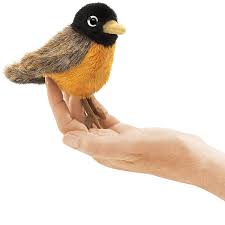 Folkmanis Mini Puppet Robin
