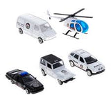 Welly City Team 5 Piece Set Police