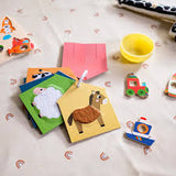 Janod Farm Tactile Card Set