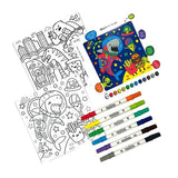 Colortopia Color By Number Paint Marker Kit Epic Adventures