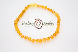 Healing Amber Baltic Amber Necklace Child