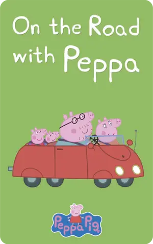 Yoto Audio Card On the Road With Peppa