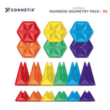 Connetix Rainbow Geometry Pack 30 Pieces
