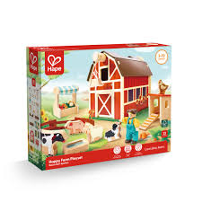 Hape Happy Farm Playset