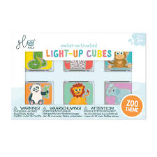 Glo Pals Light Up Cubes Zoo