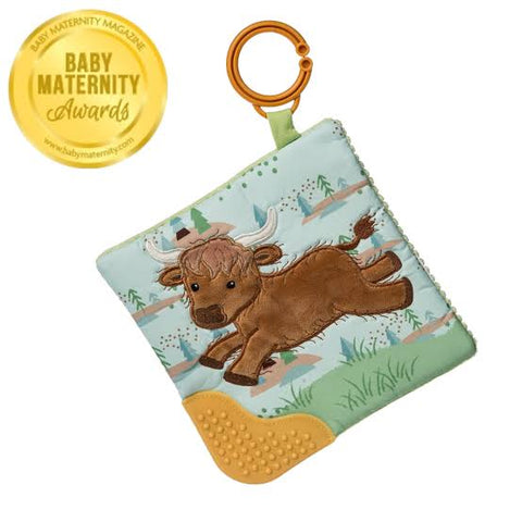 Mary Meyer Crinkle Teether Hetty Highland Cow