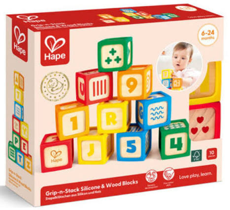 Hape Silicone Wood Blocks