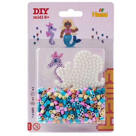 Hama Blister Pack Seahorse/Mermaid