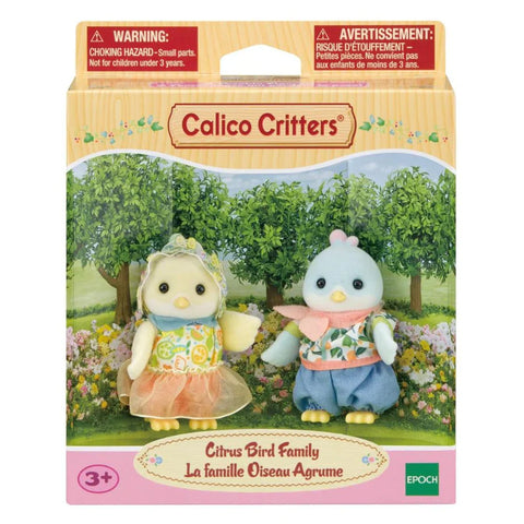 Calico Critters Citrus Bird Family