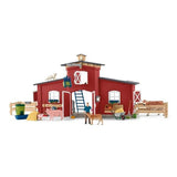 Schleich Red Barn with Animals and Accessories (42606)