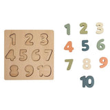 Pearhead Numbers Puzzle Wooden