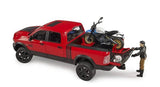 Bruder Ram 2500 Power Wagon with Ducati Desert Sled (02502)