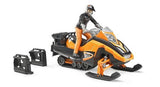 Bruder Snowmobile with Driver (63101)