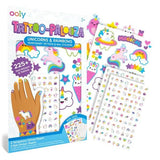 Ooly Tattoo-Palooza Temporary Tattoos & Nail Stickers Unicorns & Rainbows